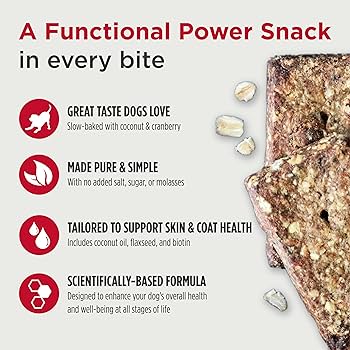 Nulo Functional Granola Digestion Dog Treats - Pumpkin, Banana, & Coconut Oil - 10 oz Bag