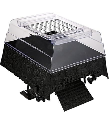 Exo Terra Screen Cover Hinged Door - Fits 15-20 Gallon Tanks - 24" x 12" - PT2722