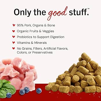 Stella & Chewy's Freeze-Dried Raw Meal Mixers Purely Pork Dog Food Topper, 3.5 oz