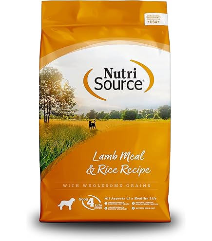 NutriSource Grain Free Lamb Meal & Peas Recipe Dry Dog Food, 26 lb