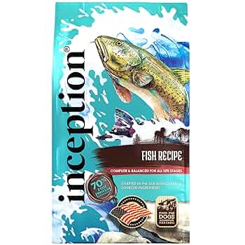Inception Fish Recipe Dog Food - 4lb Bag, Whole Grain, Legume Free