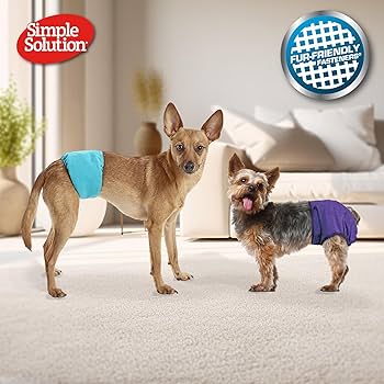 Simple Solution Washable Female Dog Diaper - Extra Large, XL, 22-31 inch waist