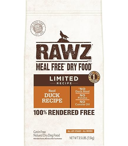 Rawz Limited Ingredient Diet Wild Caught Salmon Recipe Dry Dog Food, 3.5 lb