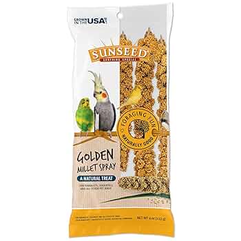 Sun Seed Millet Spray - 4 oz - Bird Treats - Natural & Sundried