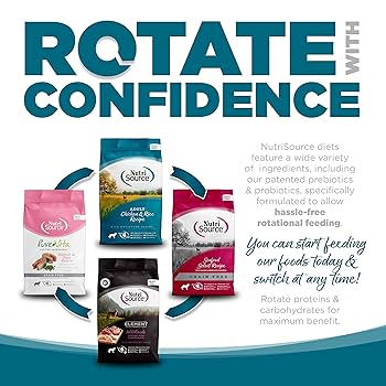 NutriSource Adult Chicken & Rice Dry Dog Food, 12 lb Bag