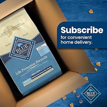 Blue Buffalo Life Protection Small Bite Chicken & Brown Rice Adult Dry Dog Food, 30 lb