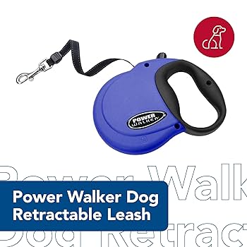 Coastal Pet Power Walker Retractable Dog Leash - X-Small, 12 ft, Blue