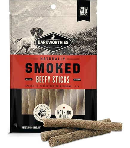 Barkworthies Mega Cow Tail Dog Chew - All Natural, Single Ingredient Treat