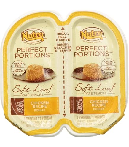 Nutro Perfect Portions Grain Free Pate Chicken Recipe Wet Cat Food - 2.6 oz Single Cup