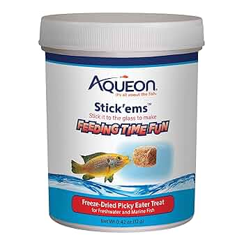 Aqueon Stick'ems Freeze Dried Picky Eater Fish Treat - 0.42 oz