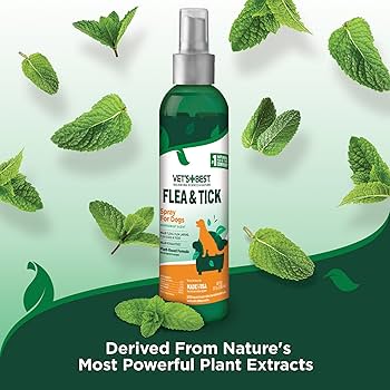 Veterinarian's Best Natural Flea and Tick Spray 8oz