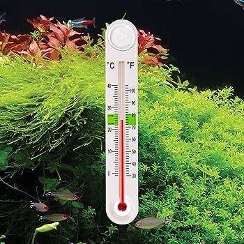 Aquatop Smart Temp Aquarium Thermometer with Magnet Mount