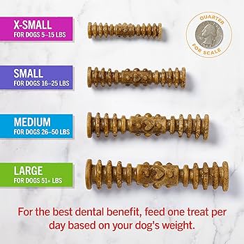 Stella & Chewy's Dental Delights Small Dog Treats, Chicken, 11 Count, 5.5 oz