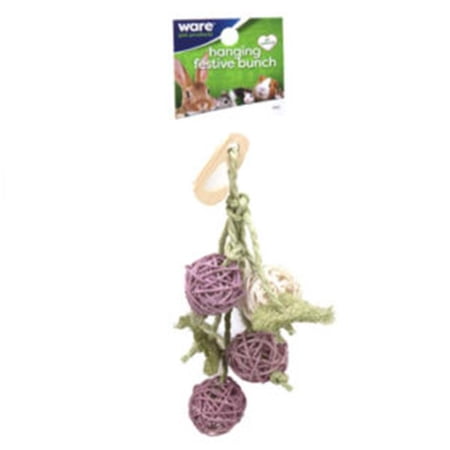 Ware Manufacturing 911497 Critter Hanging Festive Chew Bu...