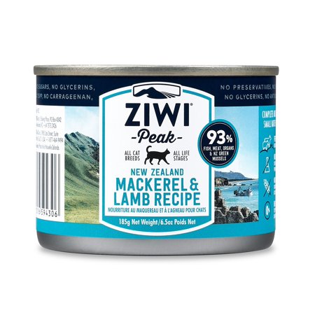 ZIWI Peak Canned Wet Cat Food – All Natural, High Protein...