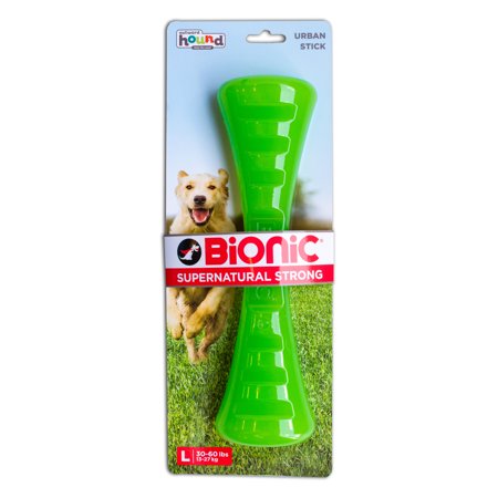 Bionic by Outward Hound Urban Stick Durable Dog Chew Toy,...