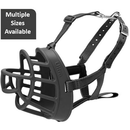 Baskerville Ultra Muzzle - Size 1 - Black - Dog Muzzle by The Company of Animals
