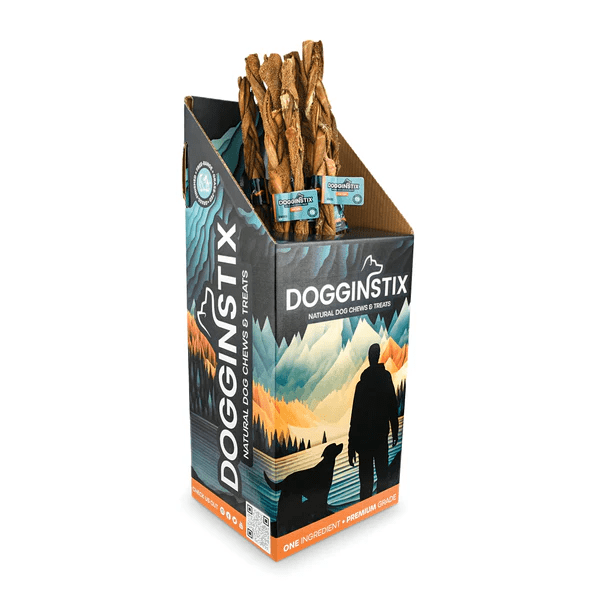 Dogginstix Braided Beef Tripe 24" Dog Chew - Single Pack