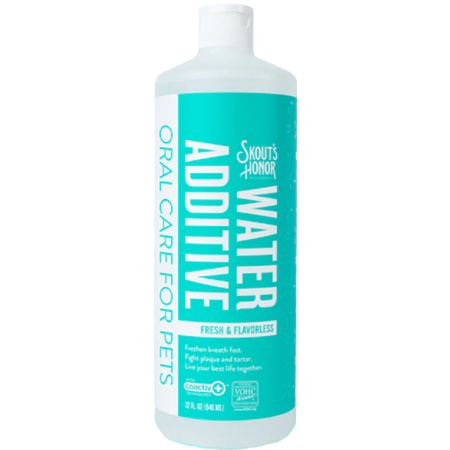 Skout's Honor Oral Care Water Additive - Fresh & Flavorless, 32 oz