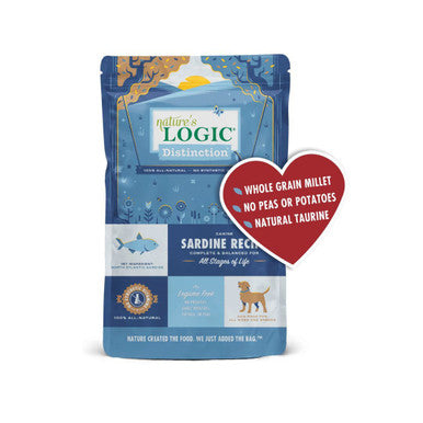 Nature's Logic Distinction Sardine Recipe Dry Dog Food, 24 lb