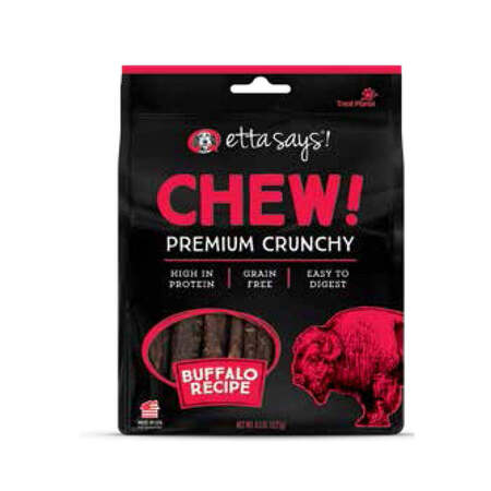 Etta Says! Premium Crunchy Buffalo Dog Chew - 7 inch, 20 Count