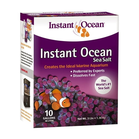 Instant Ocean Sea Salt Mix - 10 Gallon Box - Aquarium Saltwater Mix
