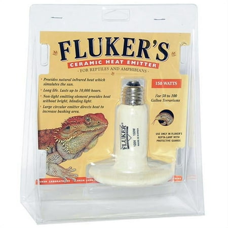 Flukers Ceramic Heat Emitter - 150 Watt
