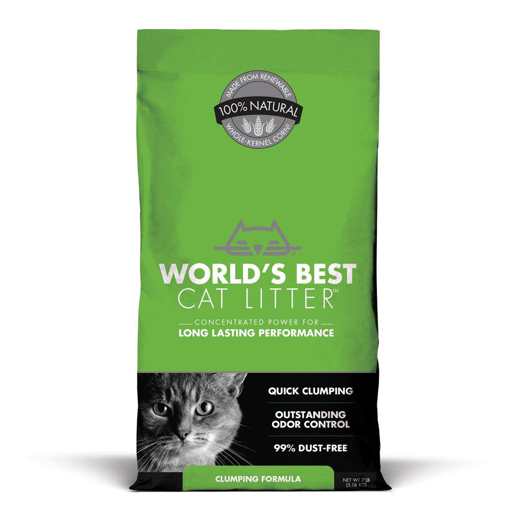World s Best Cat Litter  Clumping Cat Litter Formula  7-lb