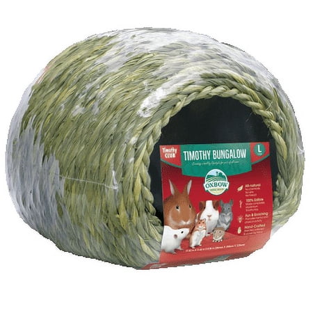 Oxbow Timothy Club Bungalow - Large - Small Animal Hideout & Chew Toy
