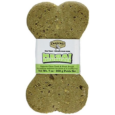 Darford Mega Bone Bacon Breath Beater Dog Treat, 7 Oz