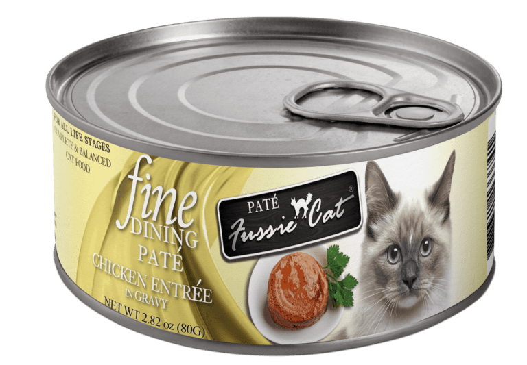 Fussie Cat Fine Dining Pate Chicken Entrée Wet Cat Food, 2.82 oz