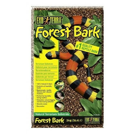 Exo Terra Forest Bark Natural Terrarium Substrate - 24 Qt (PT2754)
