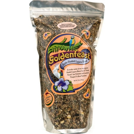 Goldenfeast Petite Hookbill Legume Blend Bird Food, 25 oz