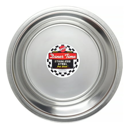 Ethical Pet SPOT Stainless Steel Dog Bowl - 3 Quart - Mirror Finish