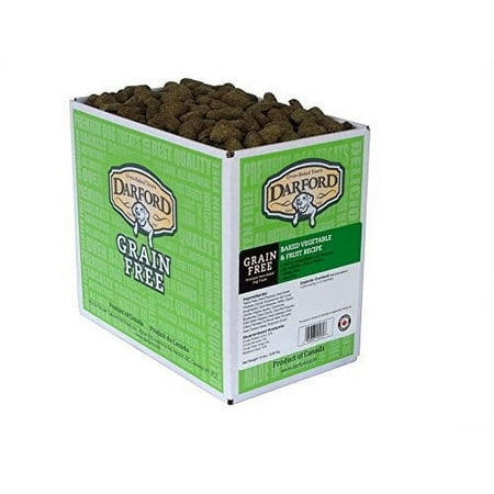 Darford Grain Free Baked Veggie/Fruit Dog Treats, 15 lb