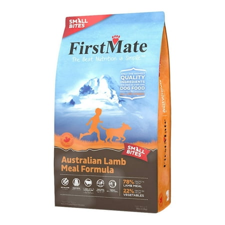 FirstMate Australian Lamb Small Bites, Grain-Free, Limited Ingredient Dog Food - 5 lb