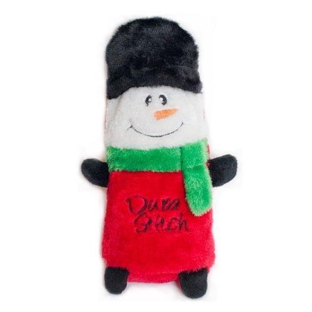 ZippyPaws Holiday Buddie Snowman Squeaky Plush No Stuffin...