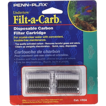 Penn-Plax Cartridges FC4-Fits Undertow and Perfect-a-Flow...