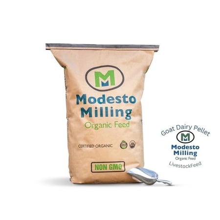 Modesto Milling Goat Pellets  Organic - 40 lb