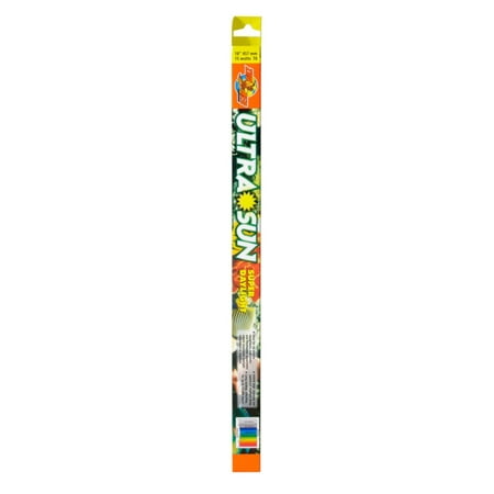 Zoo Med Ultra Sun T8 Super Daylight Bulb - 18 inch, 15W - 6500K Fluorescent Lamp