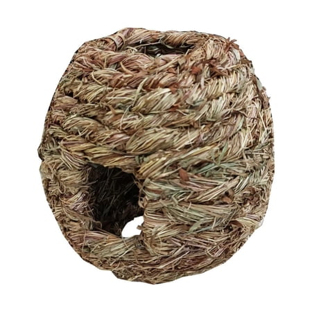 A & E Cages Small Animal Multi Hole Grass Play Ball  Natu...