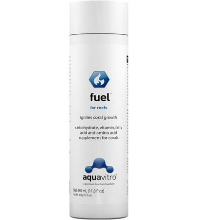 AquaVitro Fuel - Coral Supplement - 350mL - Reef Tank Nutrition (Carbs, Vitamins, Amino Acids)