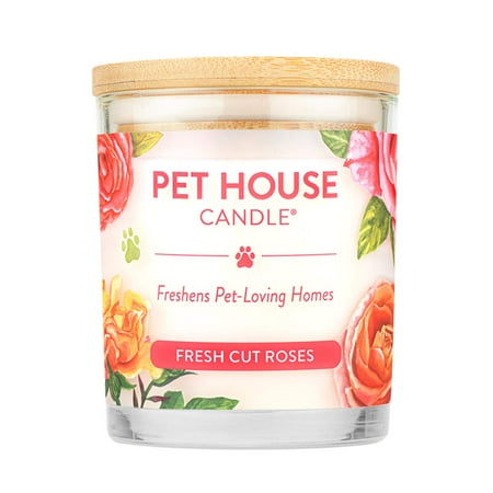 Pet House Candle - Fresh Cut Roses