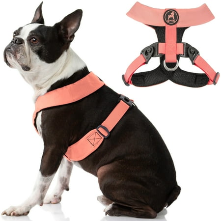 Gooby Comfort X Harness Dual Snap - Pink - XL - No Pull Small Dog Harness