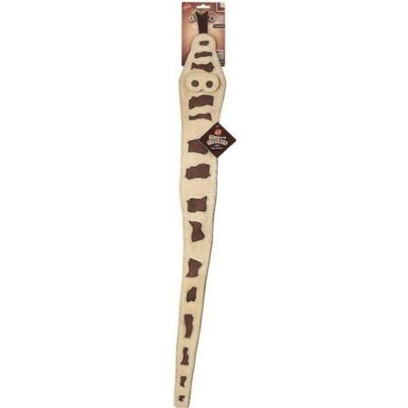 Ethical Pet Spot Skinneeez Leather Snake Dog Toy - 25 inch, Stuffing-Free with Squeakers