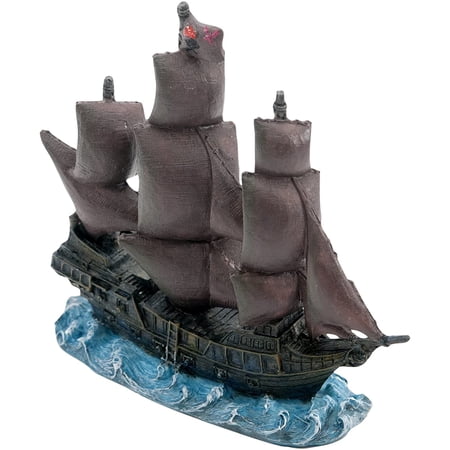 Penn-Plax Licensed Disney Aquarium Ornament Pirates of Th...