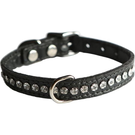OmniPet Signature Leather Crystal Dog Collar Made in USA ...
