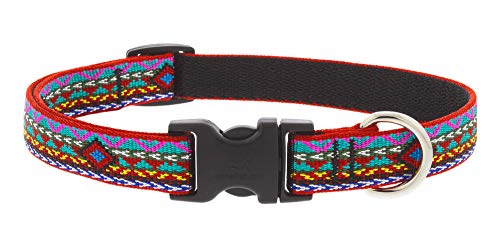 LupinePet El Paso Dog Collar - 3/4 Inch Wide, Adjustable (15-25")