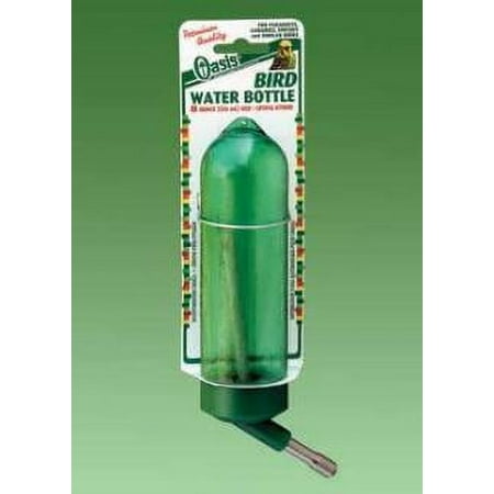 Oasis Bird Water Bottle - 8 oz Green - Boa81012