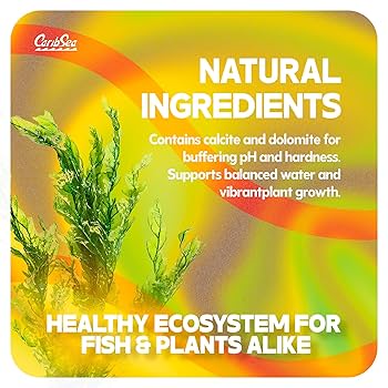 CaribSea Eco-Complete Planted Aquarium Substrate - Black - 20 lbs - Freshwater Planted Tank Gravel